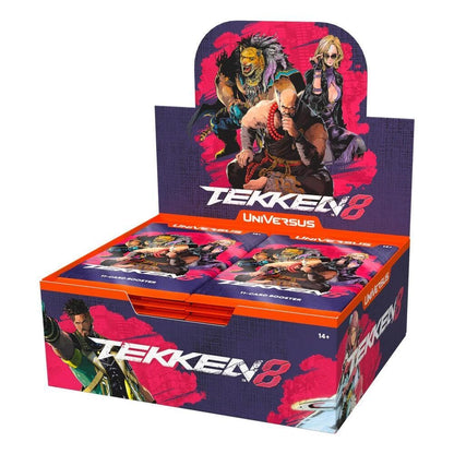 UVS Games UniVersus Tekken 8 Booster Display - 24 Packs, 11 Cards Per Pack, English Collectible Trading Card Game