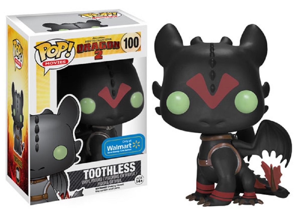 MDstore Funko POP! Movies: How to Train Your Dragon 2 - Toothless #100 Walmart Exclusive