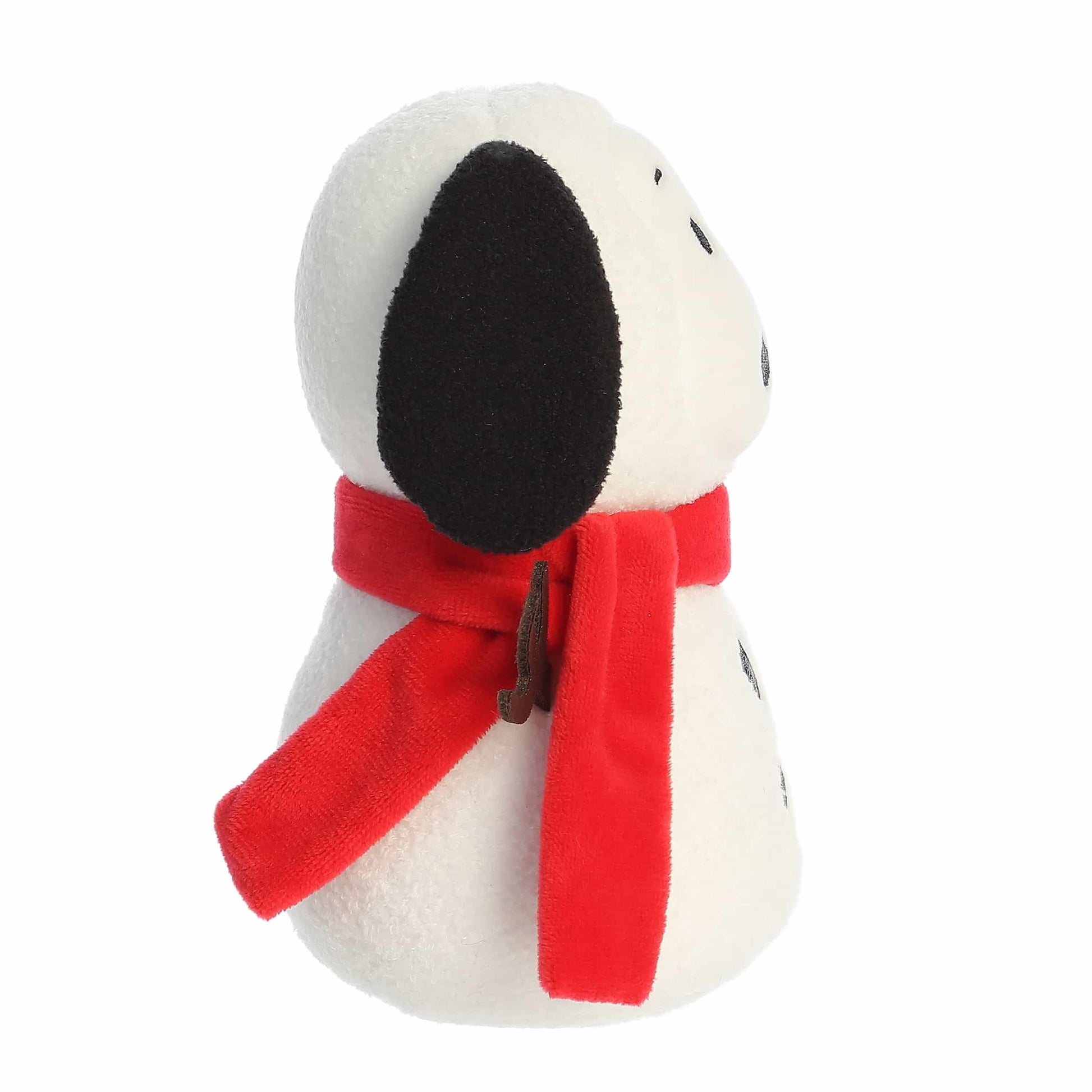 Aurora® Festive Peanuts® Snow Beagle Stuffed Animal - Officially Licensed Toys for All Snoopy Fans - Perfect for Holiday Decorations or Gifts - White