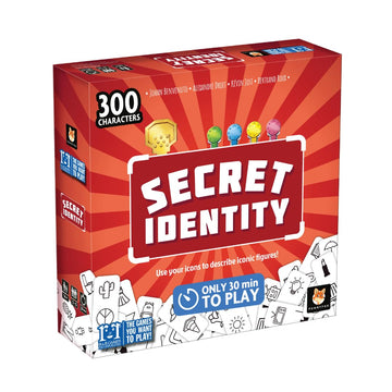 R&R Games Secret Identity, Perfect Party Game for Adults and Kids, Ideal for Family Night