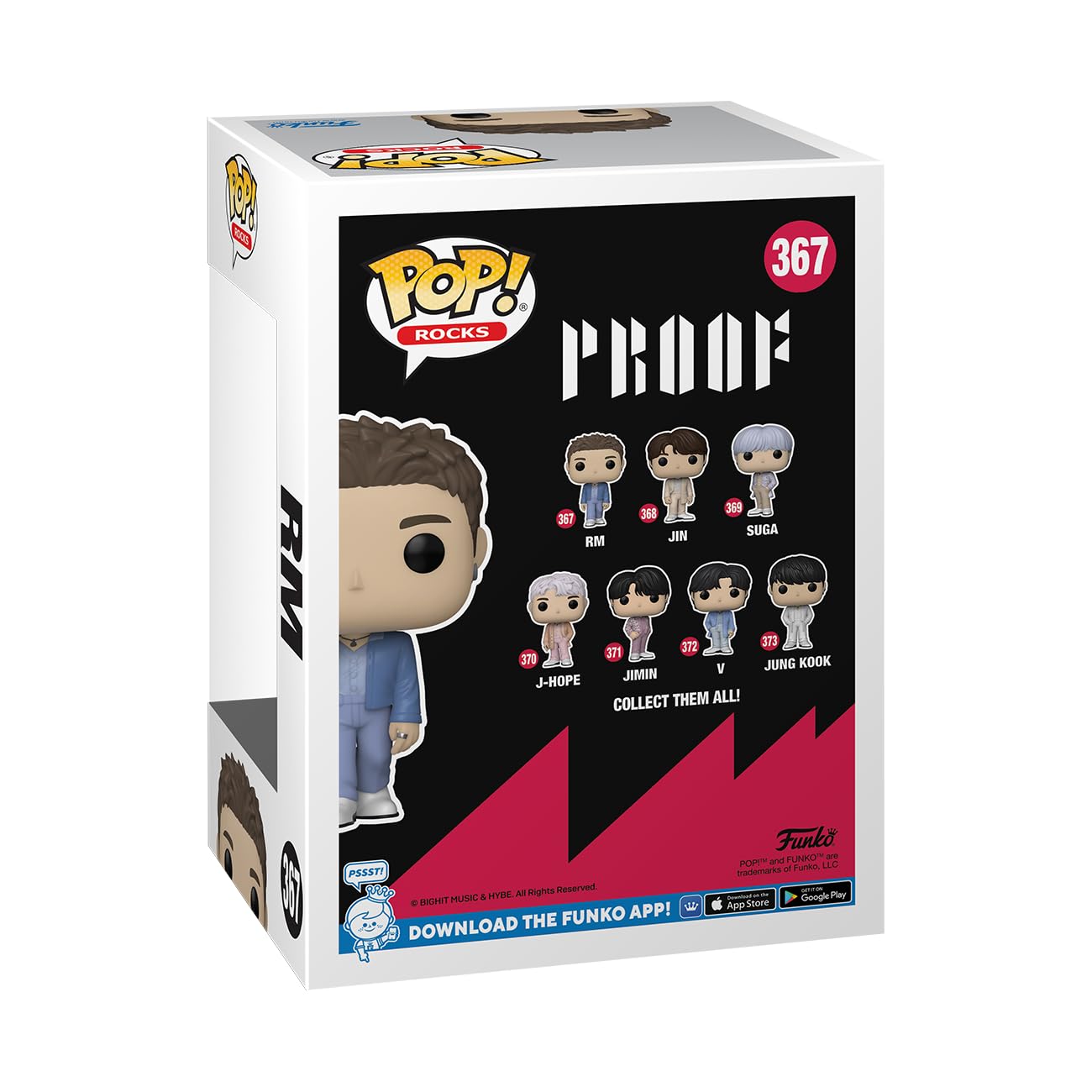 Funko POP! Rocks: BTS - RM - Collectable Vinyl Figure - Gift Idea - Official Merchandise - for Kids & Adults - Music Fans - Model Figure for
