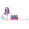 Enchantimals Baby Best Friends Hipcio Set with Surprises - Small Doll, Animal Friend Figure, 3 Little Animals + Accessories, Surprises for Unpacking