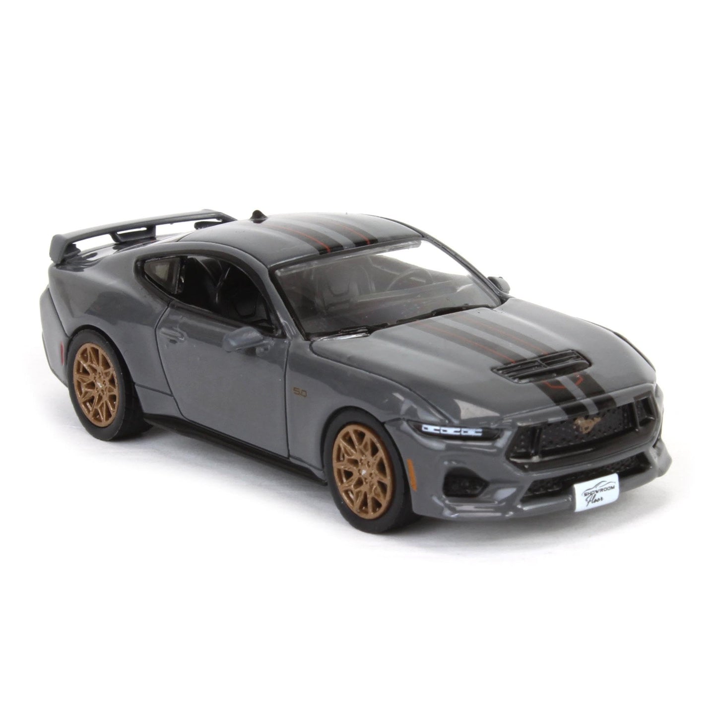 Truck 1/64 2024 Mustang GT in Dark Matter Gray Showroom Floor Series 7 68070-B