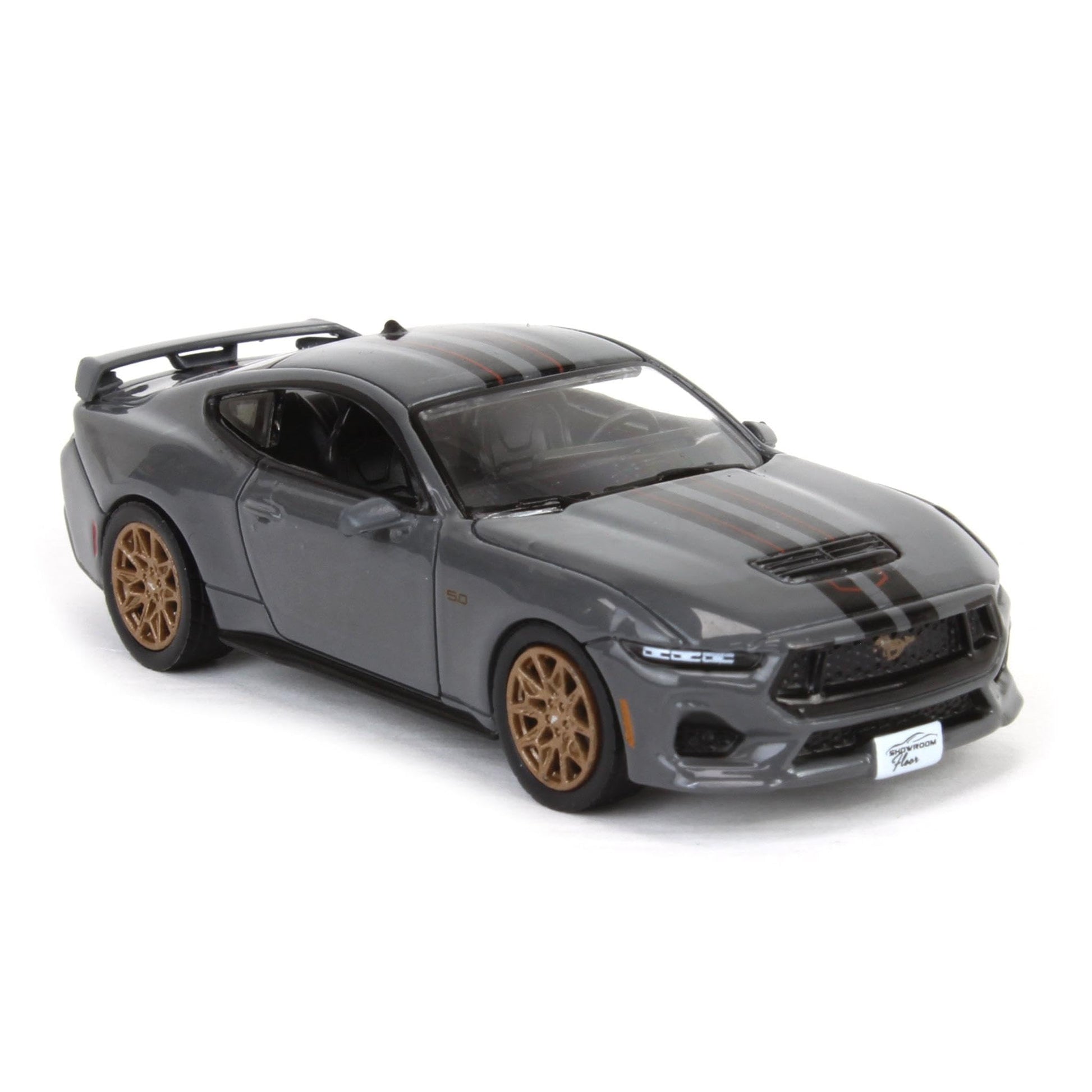 Truck 1/64 2024 Mustang GT in Dark Matter Gray Showroom Floor Series 7 68070-B