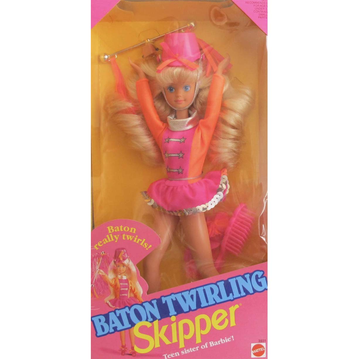 Baton Twirling Skipper, Blonde/Blue Eyed