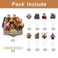25pcs Wrestling Cake Decorations with 1pcs Cake Topper, 24pcs Cupcake Toppers for Wrestling Birthday Party Supplies