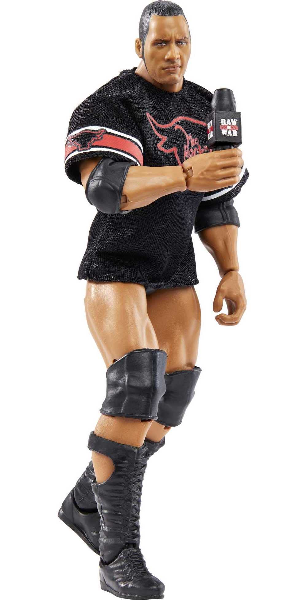 Mattel The Rock Top Picks Elite Collection Action Figure with Entrance Lantern, 6-inch Posable Collectible Gift for Fans Ages 8 Years Old & Up