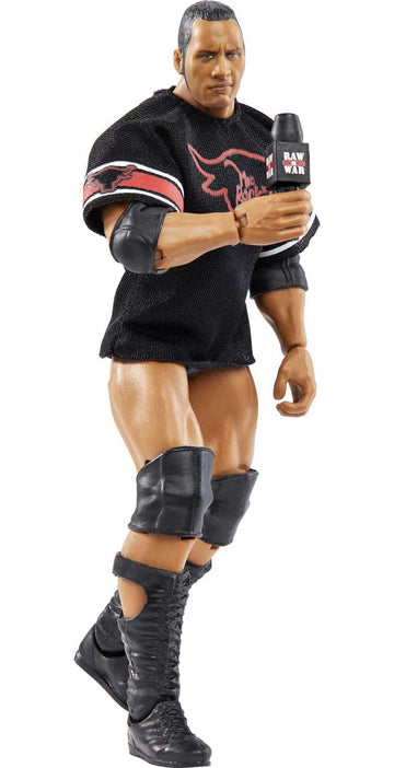 Mattel The Rock Top Picks Elite Collection Action Figure with Entrance Lantern, 6-inch Posable Collectible Gift for Fans Ages 8 Years Old & Up