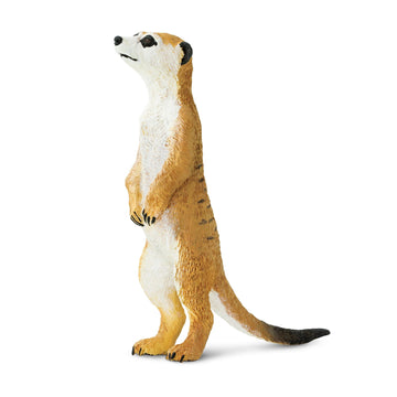 Safari Ltd. Meerkat Figurine - Hand-Painted, Lifelike 3.25" Model Figure - Fun Educational Toy for Boys, Girls & Kids Ages 3+