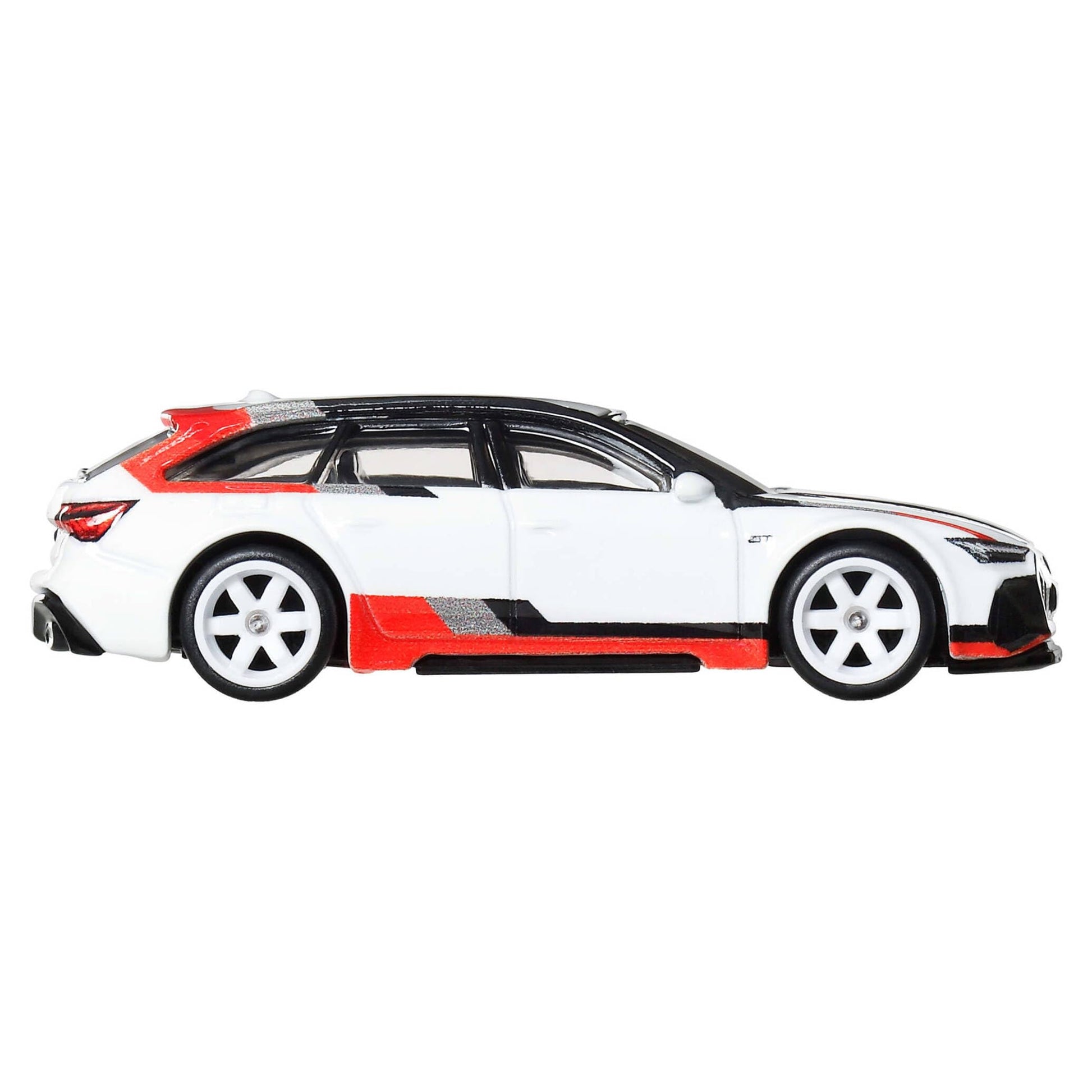 Hot Wheels Premium Car Culture Fast Wagons 1:64 Scale Die-Cast Audi RS 6 Avant Collectible Vehicle with Real Riders Tires & Metal/Metal Body & Chassis