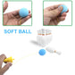 Meirrnyyu 24 Pcs 4inch Ice Cream Foam Ball Launcher,Mini Ice Cream Cone Shooter Toys for Kids,Children,Carnival Prize,Party Favors