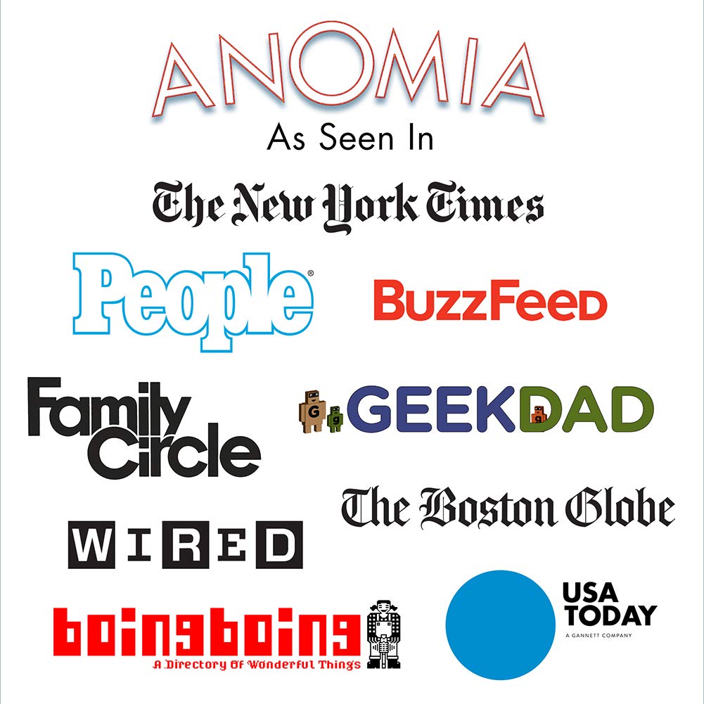 Anomia Party Edition. Fun Family Card Game for Teens and Adults. Popular for Families and Couples.