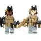 Battle Brick 1.6 Inches Tall US Army Rangers Custom Collectible Minifigures| Genuine Military Minifig | Custom Tactical Gear | Modern Warfare | Great