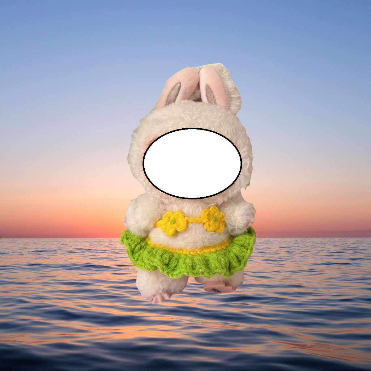 Clothes for 17cm/6.69inch Doll(Not Doll), Handmade Clothes, Bikini Clothes for Dolls, Cute Clothing, Fashion for Holidays(2Sets,Suitable for V1/V2/V3)