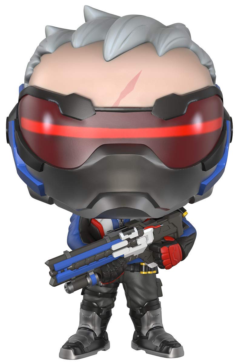 Pop Games 3.75 Inch Action Figure Overwatch - Soldier 76 #96 Exclusive