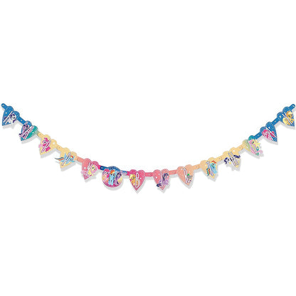 My Little Pony Happy Birthday Jointed Banner - 6.75 Ft, Multicolor, 1 Pc