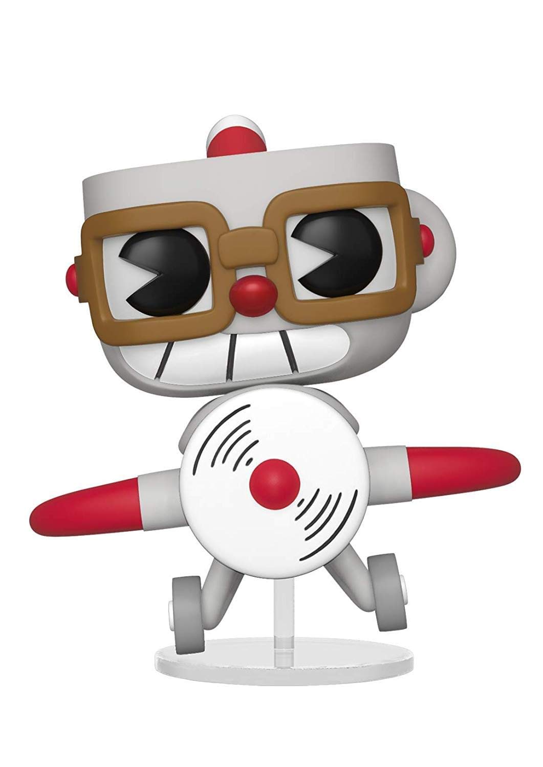 Funko Pop Games: Cuphead - Cuphead in Aeroplane Collectible Figure, Multicolor