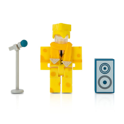 Roblox ROB0684 Action Collection Friday: Funky Cheese [Includes Exclusive Virtual Item]
