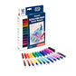 Crayola Ultra Fine Point Markers (12ct), No Bleed Markers for Adult Coloring Books, Doodle Art Marker Set, Lettering, Calligraphy, Drawing