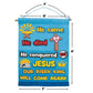 Fun Express Life of Christ Felt Sign Kit - Creative DIY Craft Kids Religious Educational Activity for Sunday School Home Projects & Holiday Fun