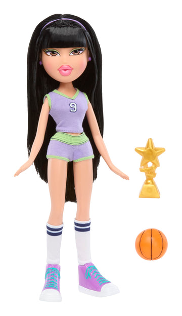 Bratz Play Sportz Jade Fashion Doll with Accessories, Basketball