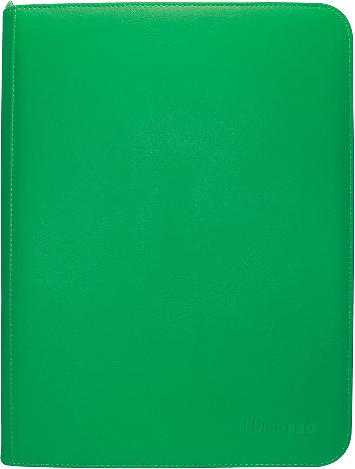 Ultra PRO - Vivid 9-Pocket Zippered PRO-Binder: (Green) - Protect Up to 360 Collectible Trading Cards, Sports Cards or Valuable Gaming Cards, Ultimate