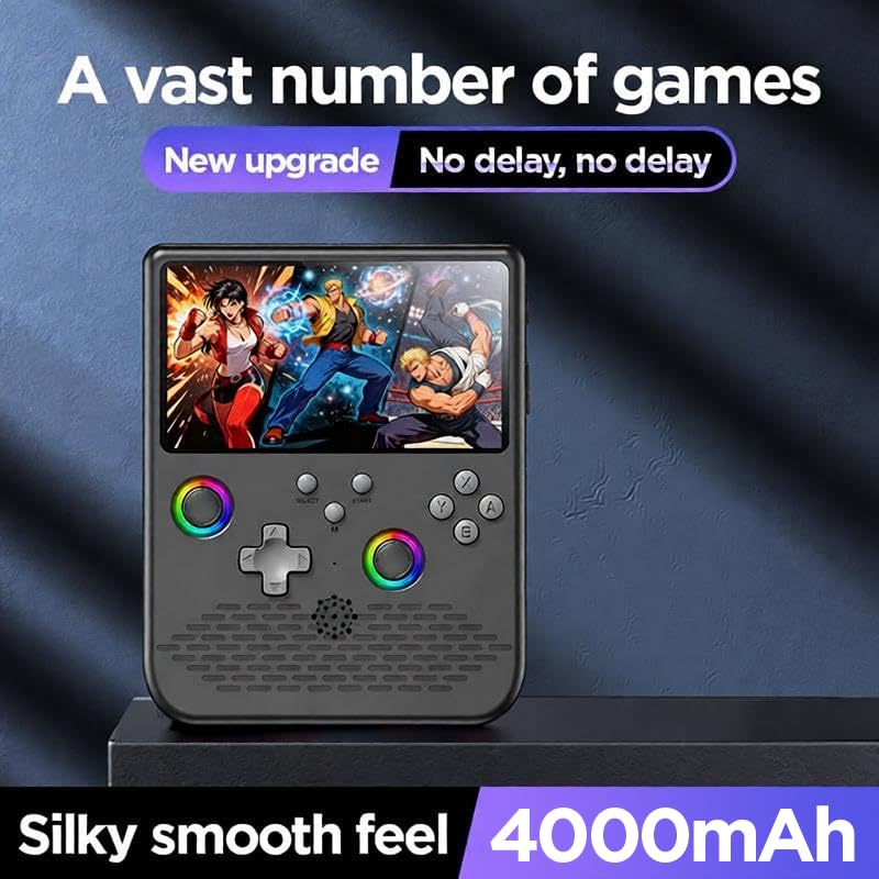 Retro Handheld Games Console, Retro Gaming Console with 5.0 inch IPS HD Screen, Video Game Console, 64GB, Portable Gaming Player for Travel, Gift for