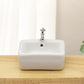 1:12 Scale Ceramic Sink with Removable Faucet - Miniature Dollhouse Bathroom and Kitchen Accessories for Victorian Style Decor, Realistic Doll House