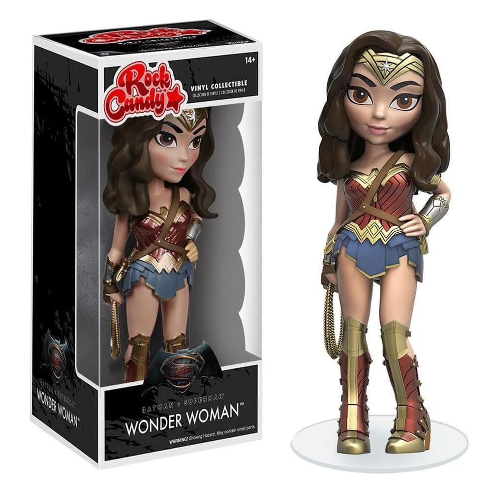 Funko Rock Candy: Batman v Superman Wonder Woman Action Figure