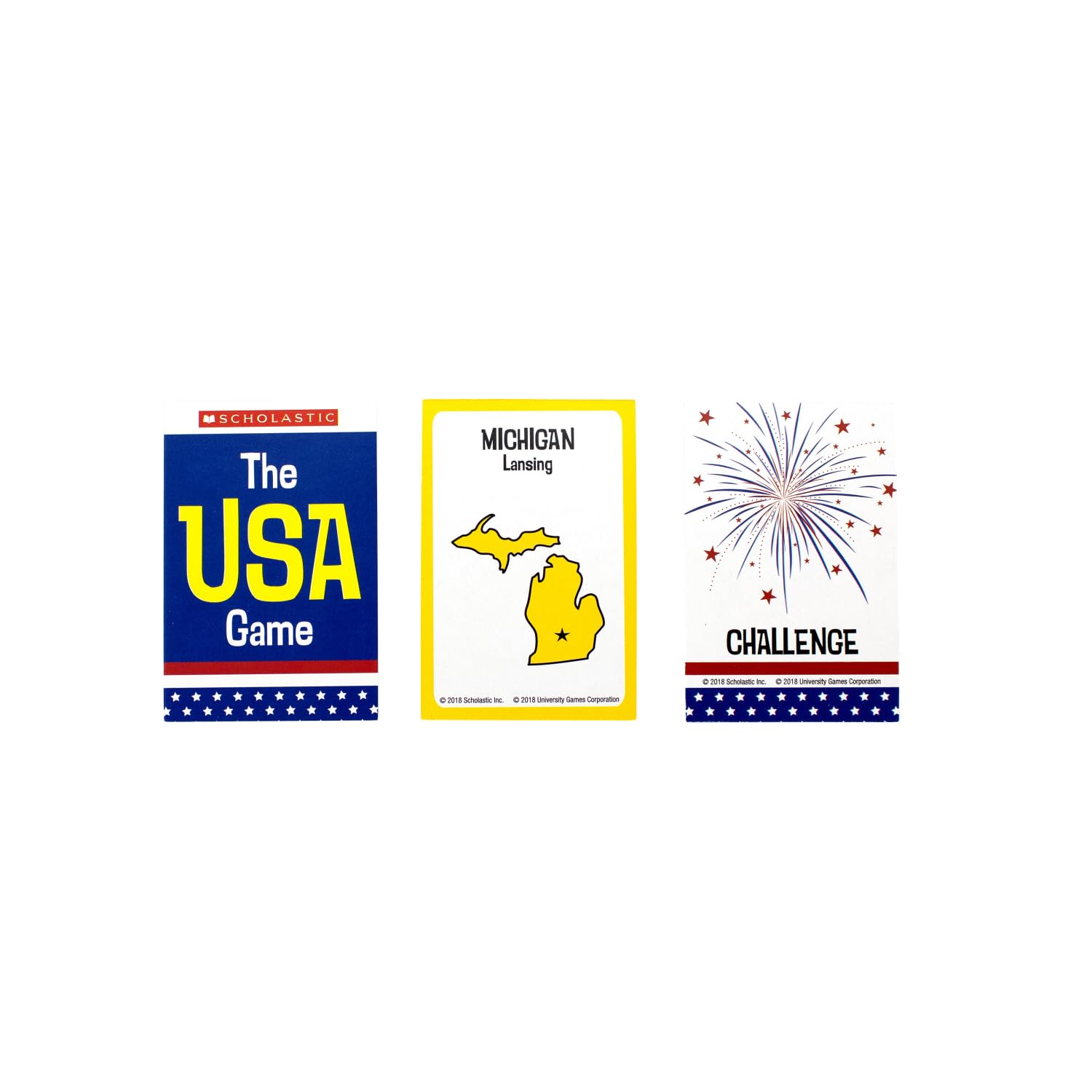 The Scholastic USA Game Tin,72 months to 1188 months