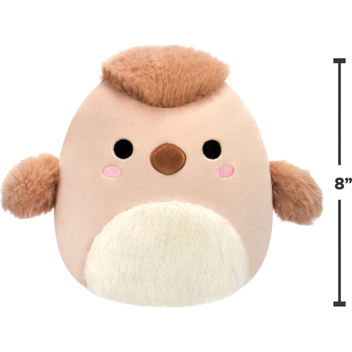 Squishmallows Original 8in Cordell the Tan Cockatoo