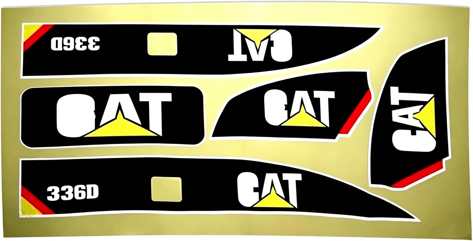 Linzhen Sticker Set Channel RC Excavator Amewi 1:14 Decals for Huina 580 1580 TR-211m 23