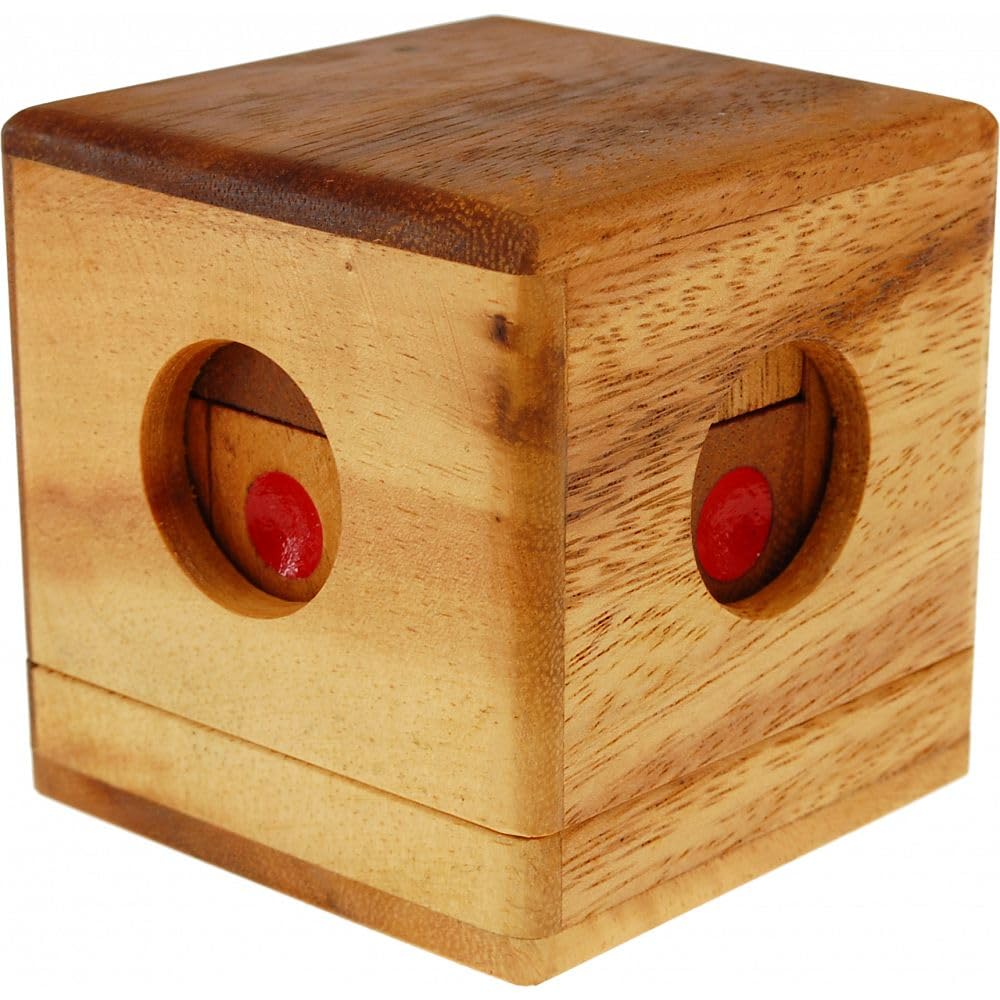 Dice Cube - 3D Wooden Brain Teaser Puzzle