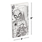 Spider-Man Color Your Own Canvas Kit - 8"x4" Canvases with 1 Paint Brush & 6 Vibrant Paints - The Perfect Creative Gift for Kids and Marvel Fans Alike