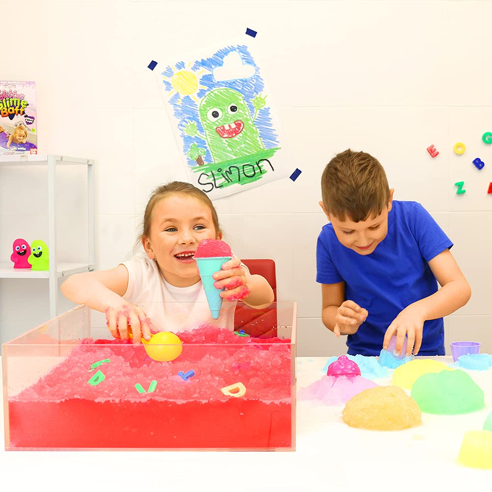 Paw Patrol Gelli Baff with Free Bath Sticker, 1 Bath or 6 Play Uses from Zimpli Kids, Turns Water into Thick, Colourful Red goo, Birthday Gifts