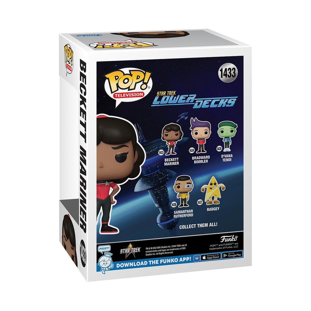 Funko POP! TV: Star Trek Lower Decks - Beckett Mariner