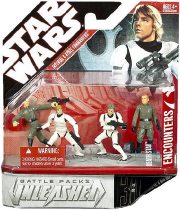 Star Wars Battle Pack Unleashed Imperial and Rebel Commanders