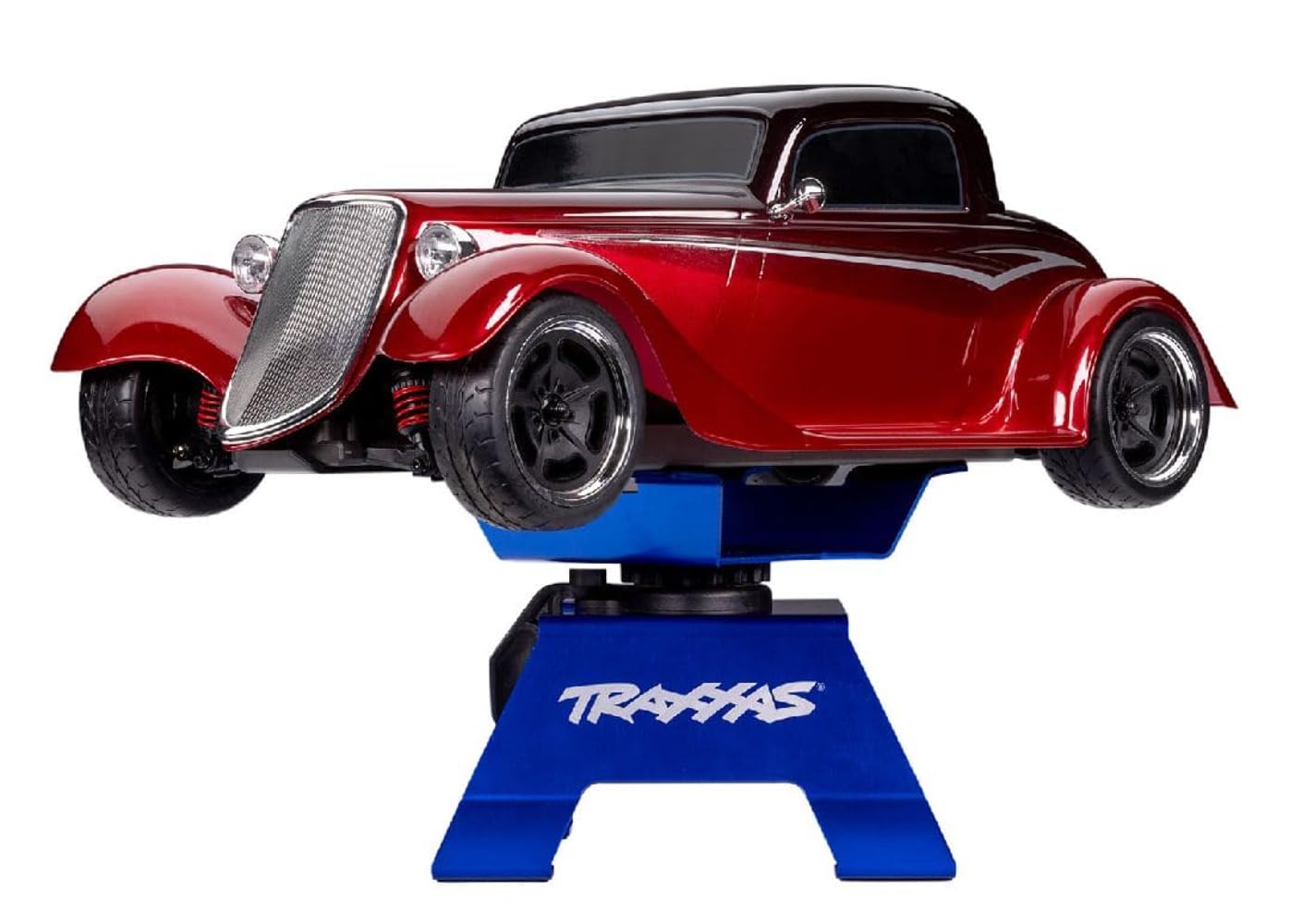 Traxxas 8797 Blue Aluminum X-Truck Stand for X-Maxx and XRT