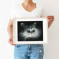 DIAMOND DOTZ Shadow Cat Diamond Painting Kits for Adults - Diamond Art Kits a Relaxing Creative Craft Kit with Dotz Gems 9.8x12.6
