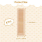 DYNWAVE Handmade 1/12 Dollhouse Furniture Wood Shutters Window, Pack of 4 Pairs, Miniatures Accessories Hands