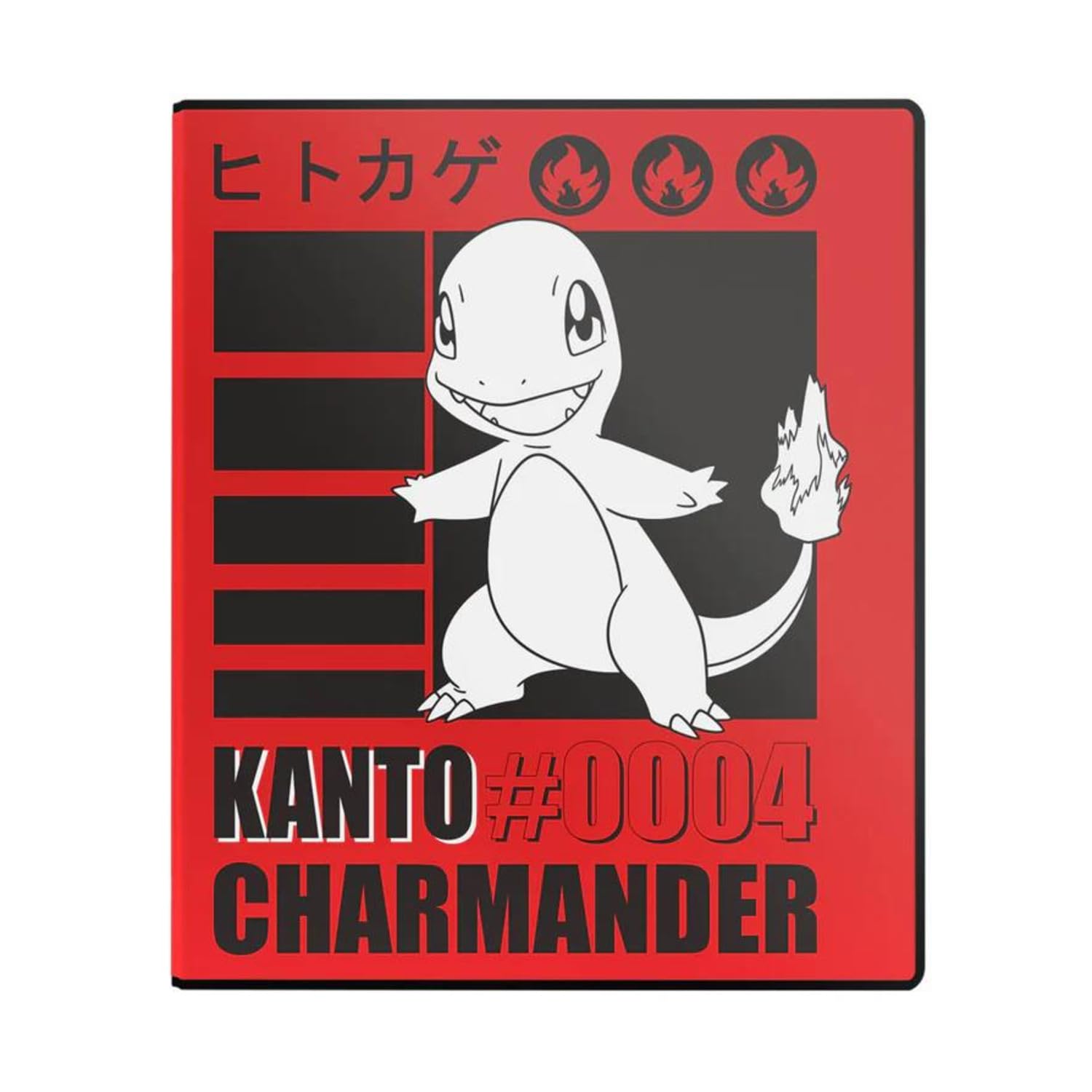 Ultra PRO - Charmander 2” Album for Pokémon | Pokémon Trading Card Album Charmander Binder Cards 2-Inch Organizer Storage Official Collectible Fan