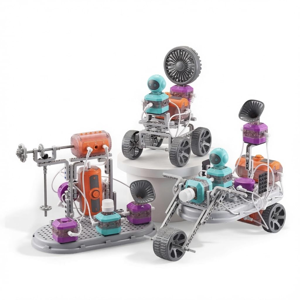Science Kits for Kids - STEM Kits for Kids, Electronics & Circuits Exploration, 110 Projects, 210 Circuit Parts, Hands-on STEM Educational Toy Gifts