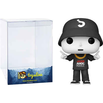 Funko Jabbawockee z (Chase): P o p ! Icons Vinyl Figurine Bundle with 1 Compatible 'ToysDiva' Graphic Protector (072-59394 - B/A)