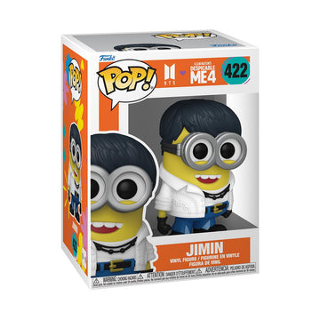 Funko POP! Rocks: Minions X BTS - Jimin - BTS + Minions - Collectable Vinyl Figure - Gift Idea - Official Merchandise - for Kids & Adults - Movies