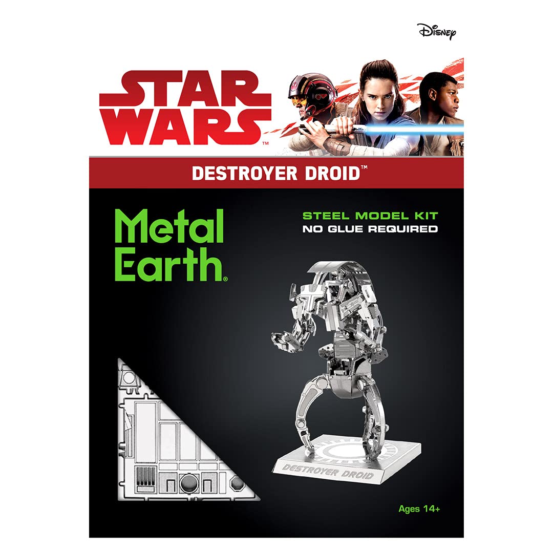 Metal Earth Star Wars Destroyer Droid 3D Metal Model Kit Fascinations