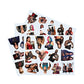 4 Sheets Wrestling Stickers for Water Bottles Wrestling Birthday Party Supplies for Kids Party Decorations Party Favors, Car Stickers and Decals