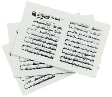 Dollhouse Miniature Sheet Music