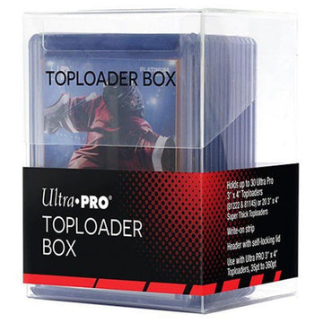 Ultra Pro 16241 Toploader Box, Clear (Transparent)