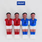 CATCYLUIS 4PCS Foosball Men, Table Soccer Men Player, Soccer Player Set, Plastic Replacement Parts, Foosball Replacement Players for Football Table