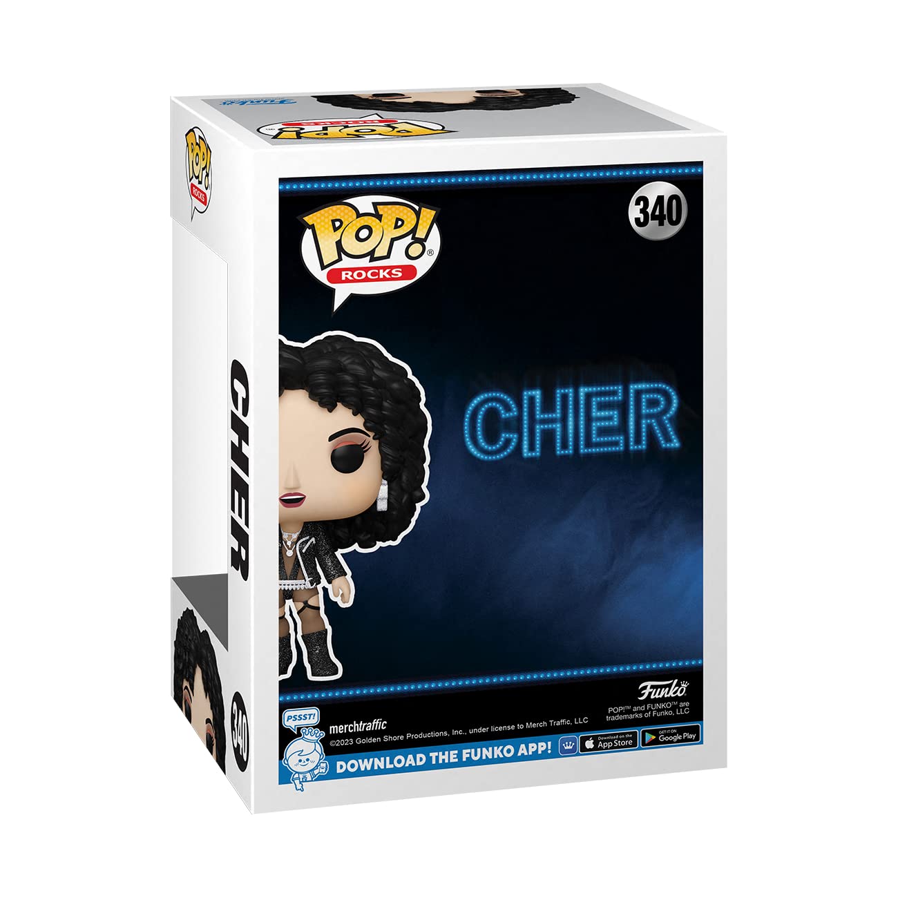 Funko POP! Rocks: Cher - (Turn Back Time) - Diamond Glitter - Collectable Vinyl Figure - Gift Idea - Official Merchandise - for Kids & Adults - Music
